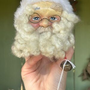 Santa Claus Ornament with Bell